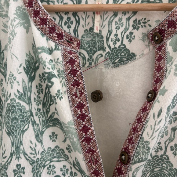 NWOT Free People drifter jacket in earth combo - Picture 6 of 7